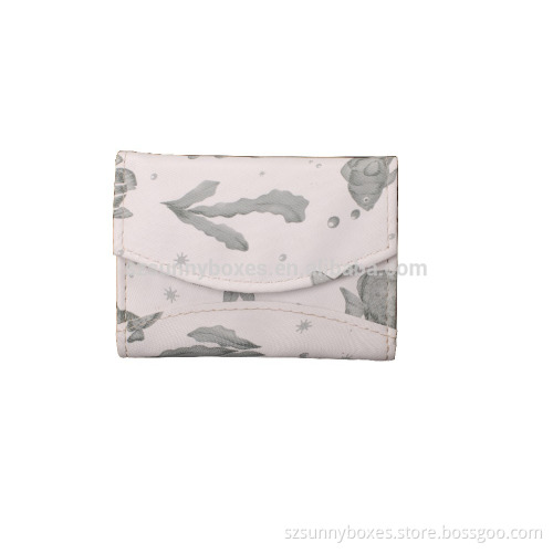 High Quality woman's leather card wallet